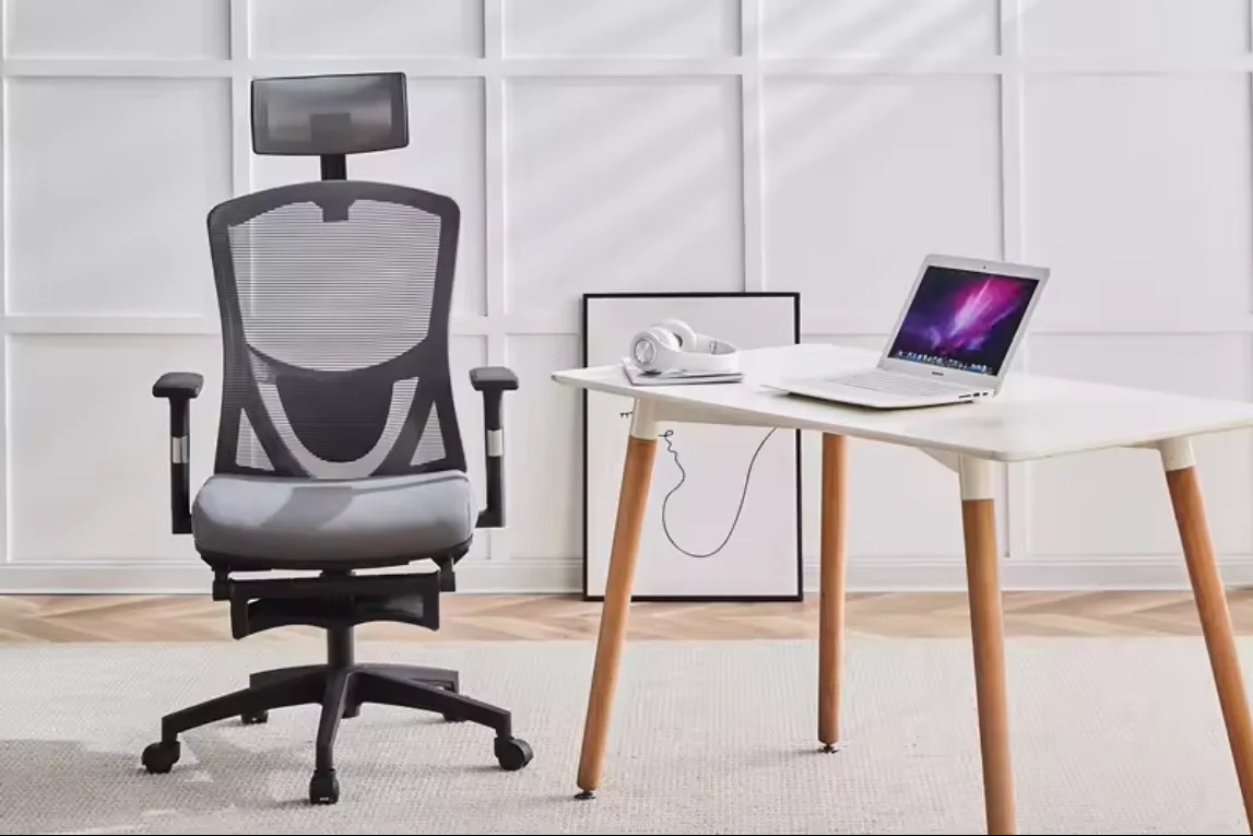 Luxury High Back Lumbar Support Ergonomic Executive CEO Boss Manager Computer Desk Swivel Office Chair Furniture