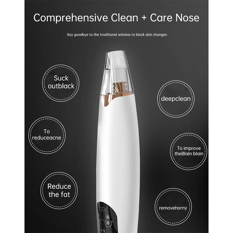 Wholesale Portable Facial Deep Cleansing Blackheads Visualization Electric Small Bubble Beauty Instrument