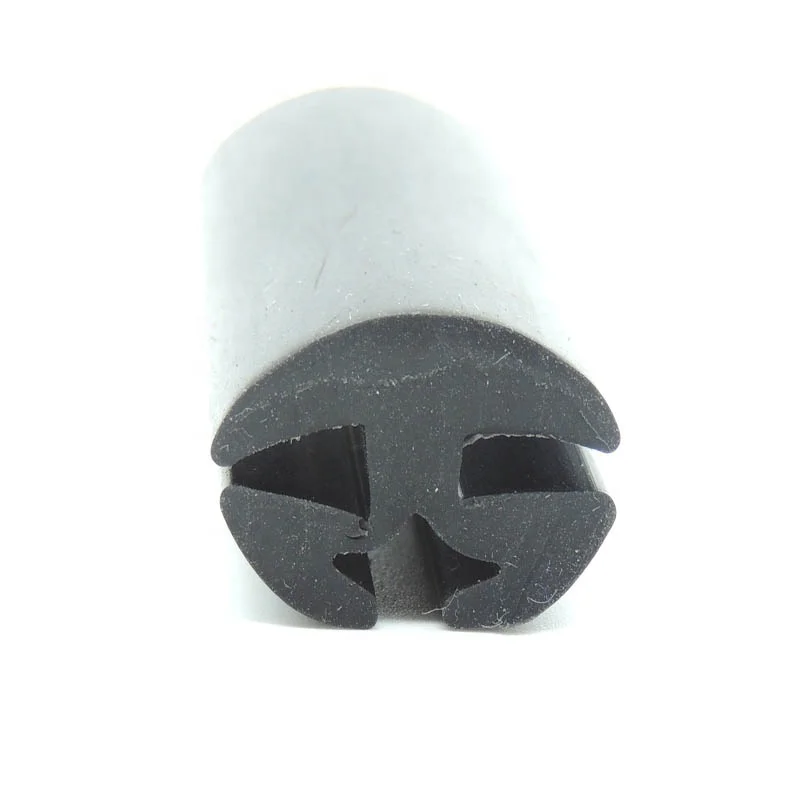 Rubber window seal glazing rubber channel with filler strip