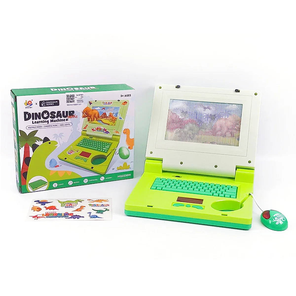 Jinming Baby educational early education toys simulation notebook animation with mouse laptop toys for kids