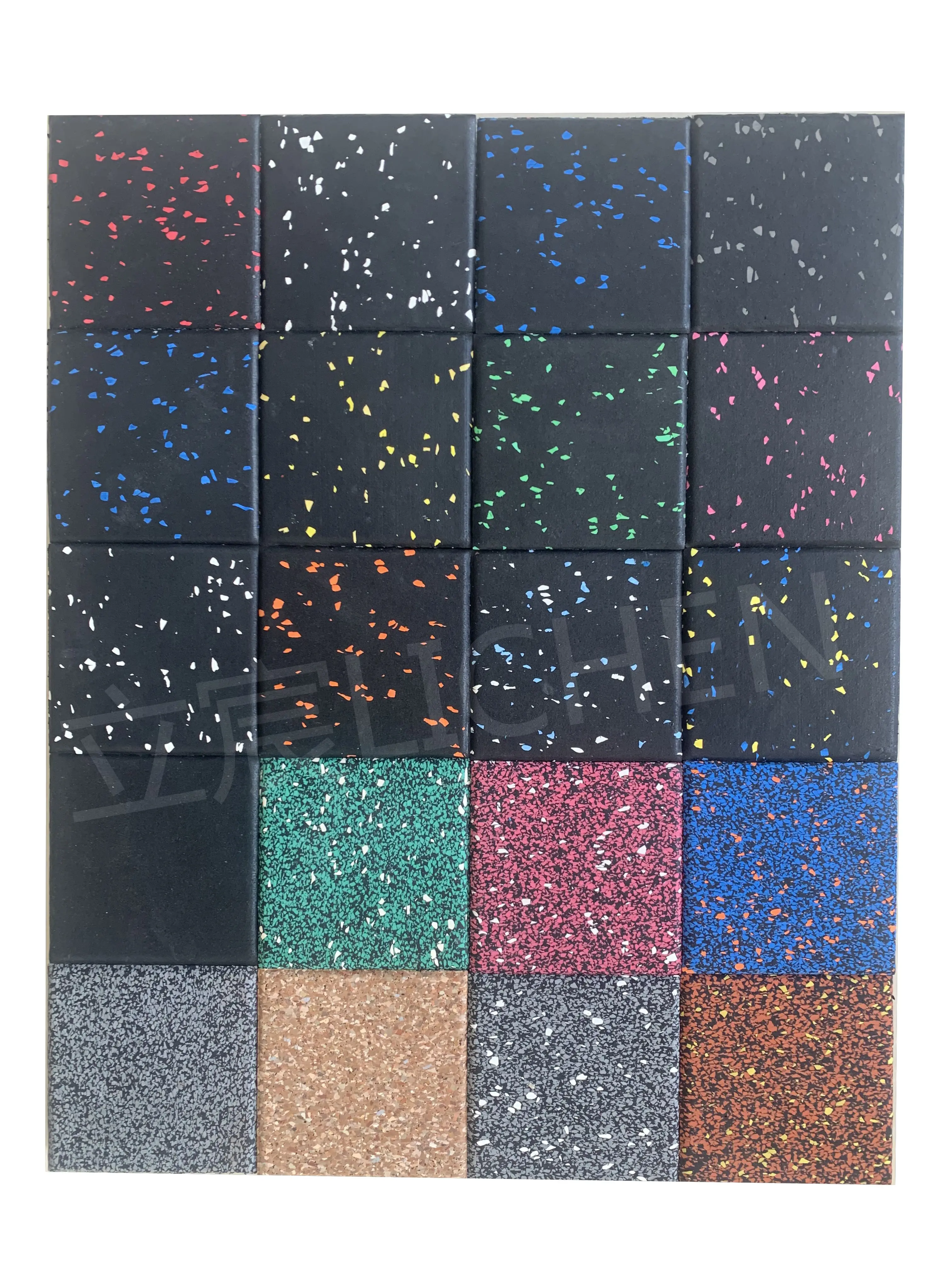 Hot sales low price Recycle Rubber Mats wear resistant SBR/EPDM gym rubber floor tiles crossfit rubber mat Aerobics area