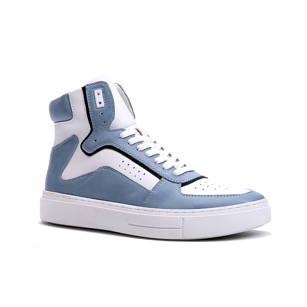 
Original Custom Logo Handmade Breathable High Top Mens Sneakers 