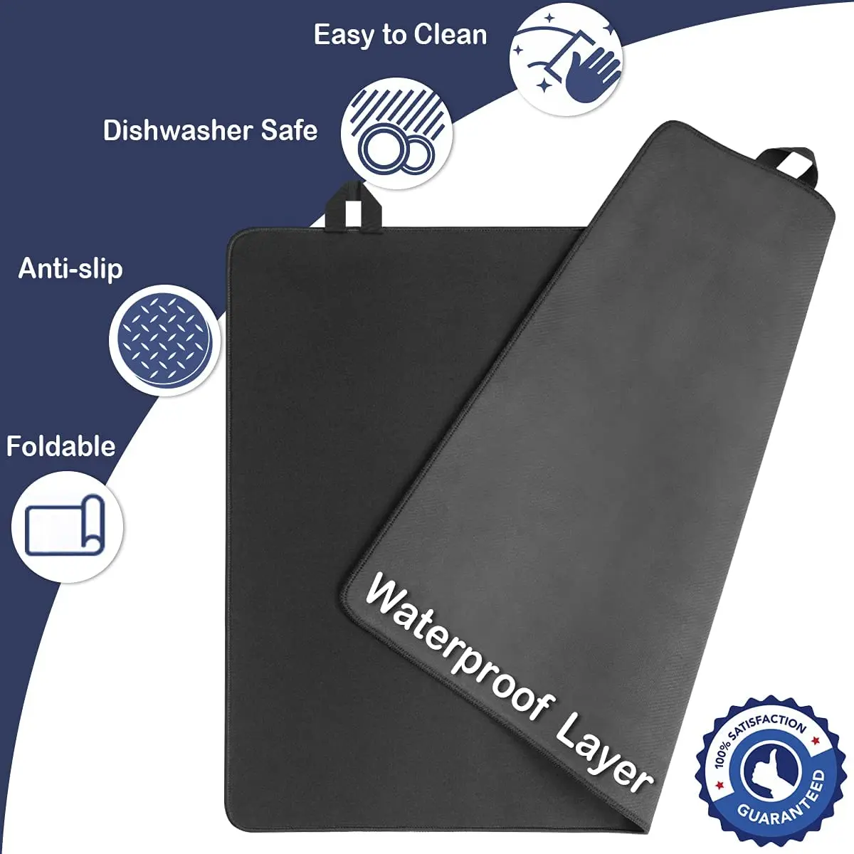 Накладка на плиту и протектор для электрического стекла, нескользящий водонепроницаемый термостойкий легко чистящий силиконовый коврик