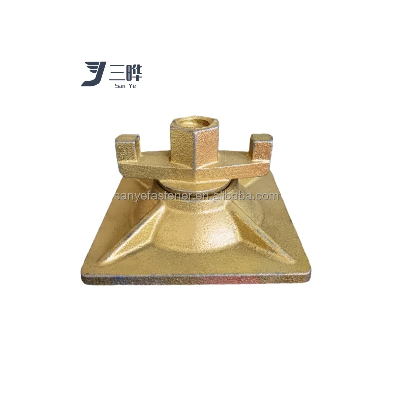 Sanye D17/16 Concrete Steel Formwork System Tie Rod And Wing Nut For Construction