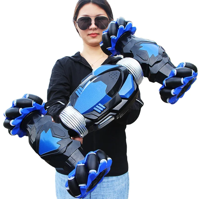 Popular RC remote control funny 360 degree buttery high speed stunt car for children in outdoor