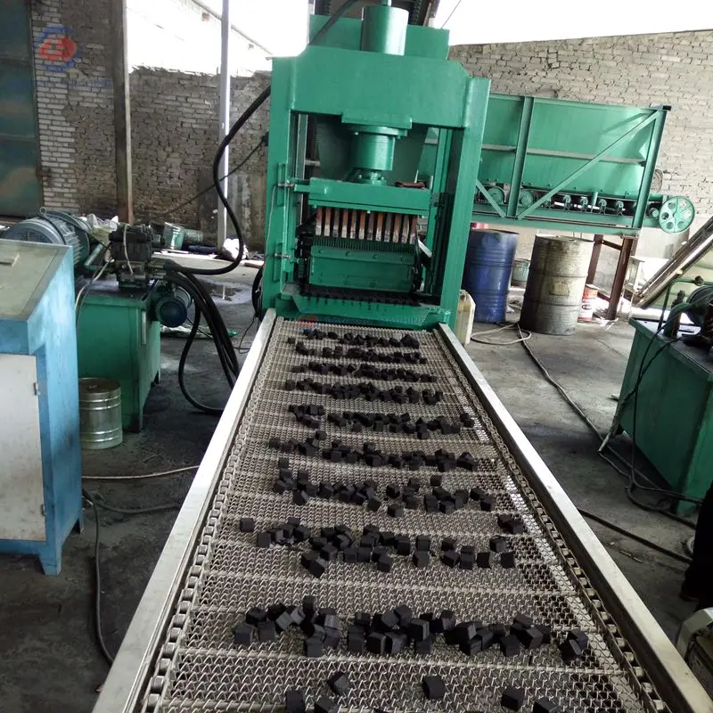Wood charcool shisha hydraulic press machine