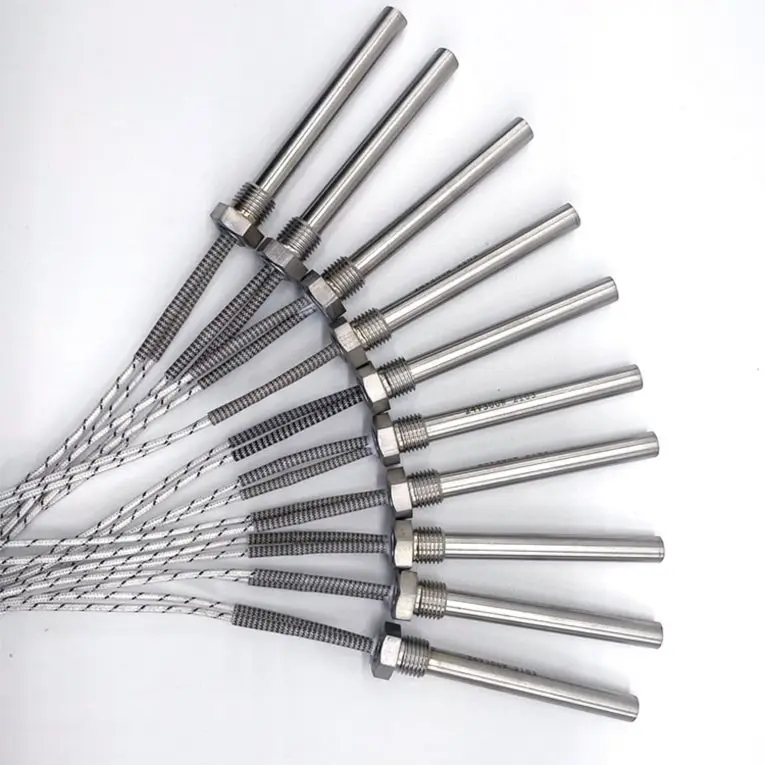 Pellet melting furnace stainless steel single end heating rod cylinder ignition rod