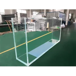 High Transparency Table Square Clear Acrylic Aquariums Rumble Betta Fish Tank