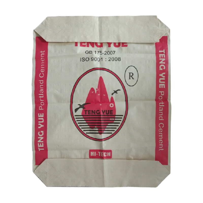Custom Printing PP Lime Powder 50kg 25kg empty Cement Bag