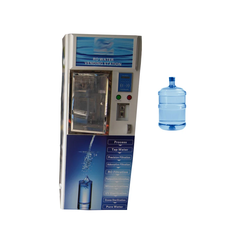 High efficiency self-service bottled water vending machine alkaline water vending machine