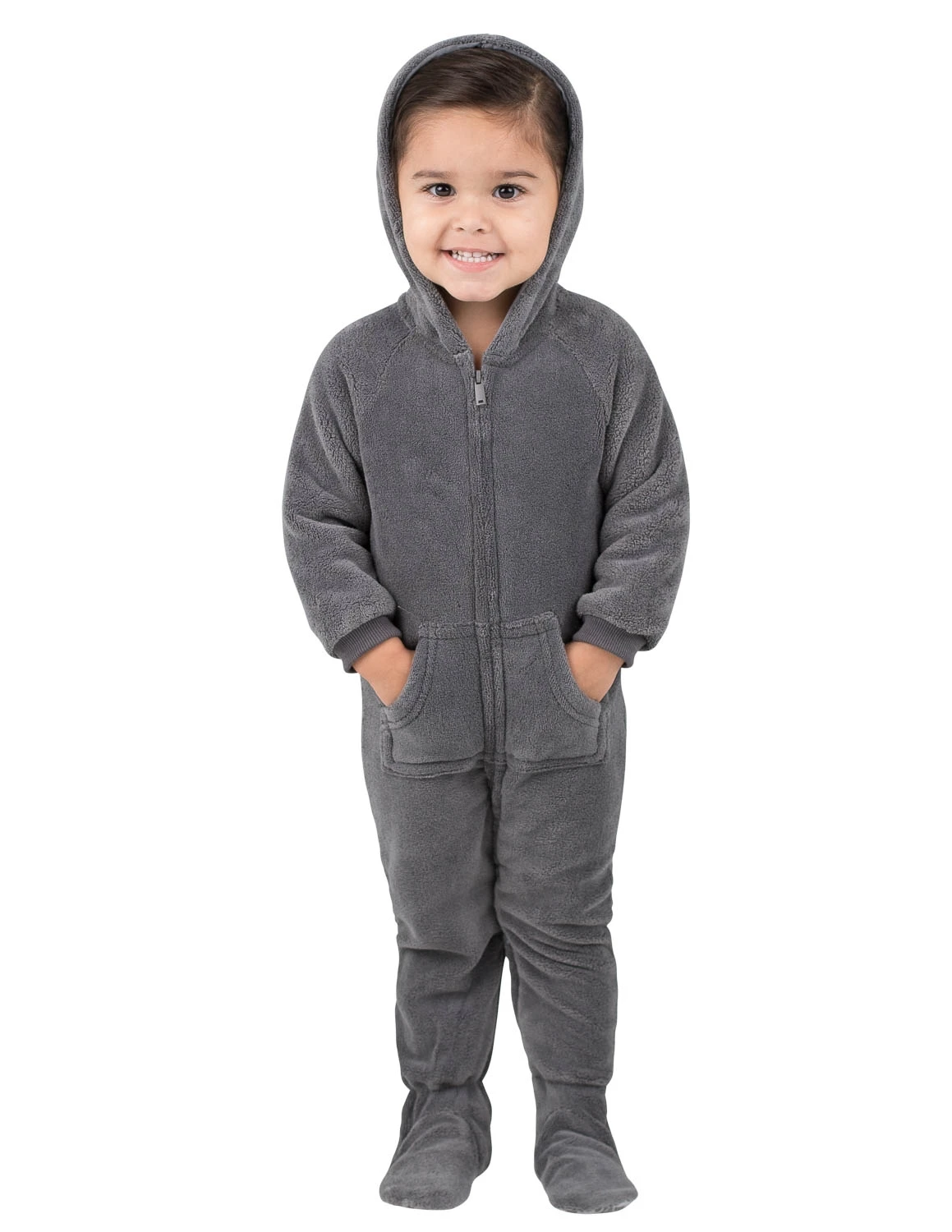 
RTS Wholesale Cute Sleepsuit Pyjamas with Microfiber Coral Fleece Fabric 
