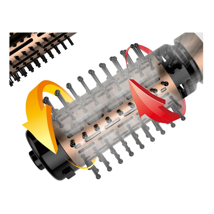 Rotating Multifunction one-step volumizer hot air hair dryer comb blow drying hair brush hot air brush