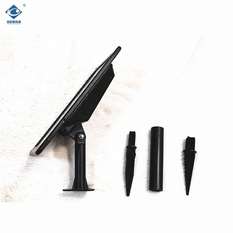 Factory Supply High Efficiency ZW-3W-S Outdoor Solar Charger 6V 9V 12V Glass Laminated Solar Panel Sets