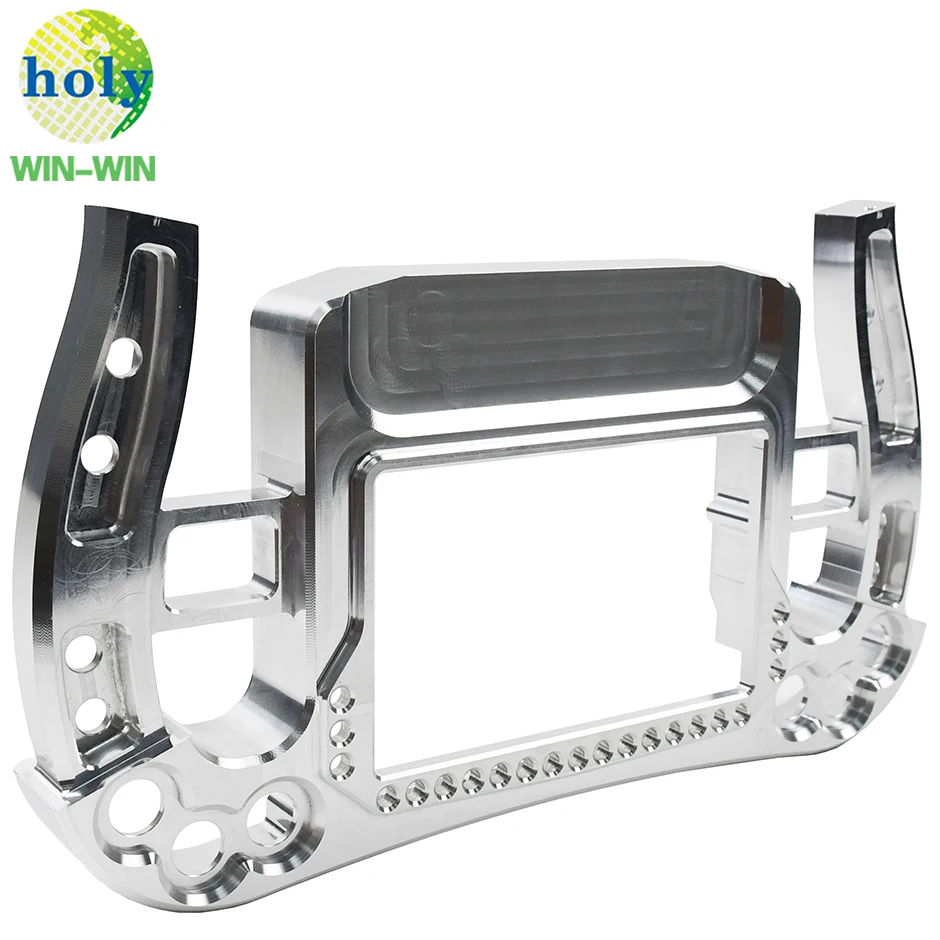 OEM Aluminum CNC Racing Steering Wheel Parts with 3/4/5 Axis CNC Machining Milling Services