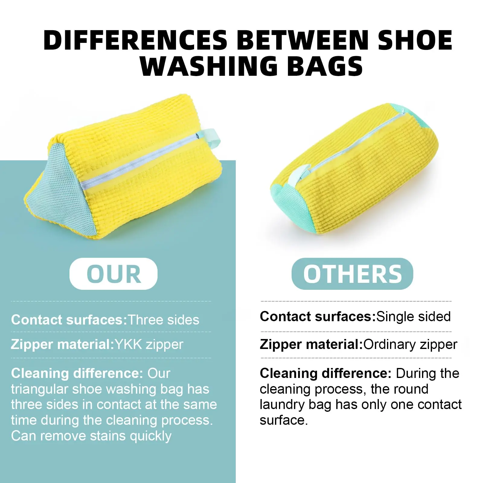 New Design Dryer & Machine Wash Bag for Shoes Mesh Laundry Wash Bag for Washing Machine Sneaker Cleaning Bag