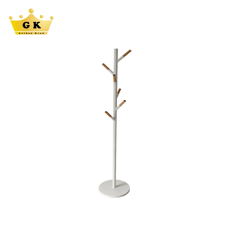 
Natural Material Coat Rack Stand Jacket And Bag Hanging Rack 