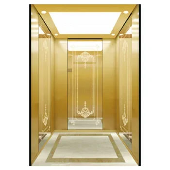 Best Price Shandong FUJIZY China 630kg Gearless Tractor Steel Stainless Item Family Elevator Home Lift Practicability hot sale