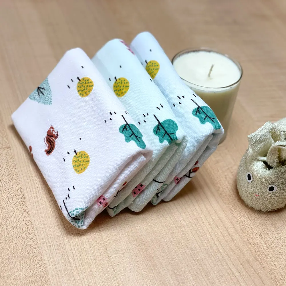 New Style Organic Cotton Baby Towel Gauze Super Soft Baby Bath Towel Super Absorbent Infant Towel