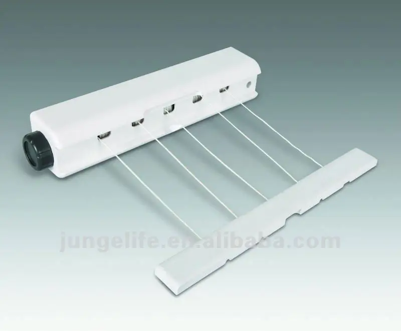 Крытый 5 линия выдвижной одежды и проволочная вешалка