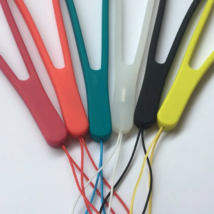 Custom soft pvc silicone rubber neck lanyard wrist lanyards for phone ID name card strap mini fan phone speaker
