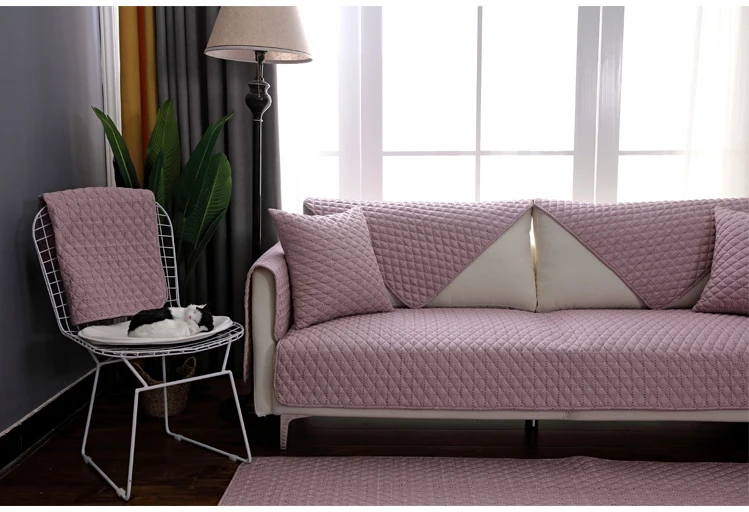 Stretch Sofa Cover Slipcovers Elastic All-inclusive Couch Case for Different Shape Sofa Loveseat Chair L-Style Sofa Case