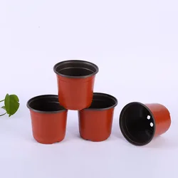 Ins Ebay Popular Round Flower Nursery Planter Bag 10 Seedling Small Succulent Plant - Potey 5.5 Inch Plastic Pot