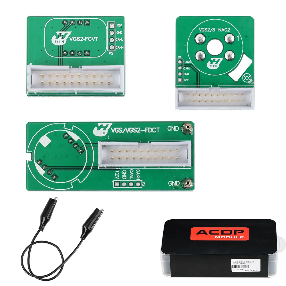 Yanhua Mini ACDP-2 EGS ISN Clear Gearbox/Transmission Clone Package for BM-W/Merc-edes/V W/MPS6 Vo-lvo Land Rover TCU Programmer