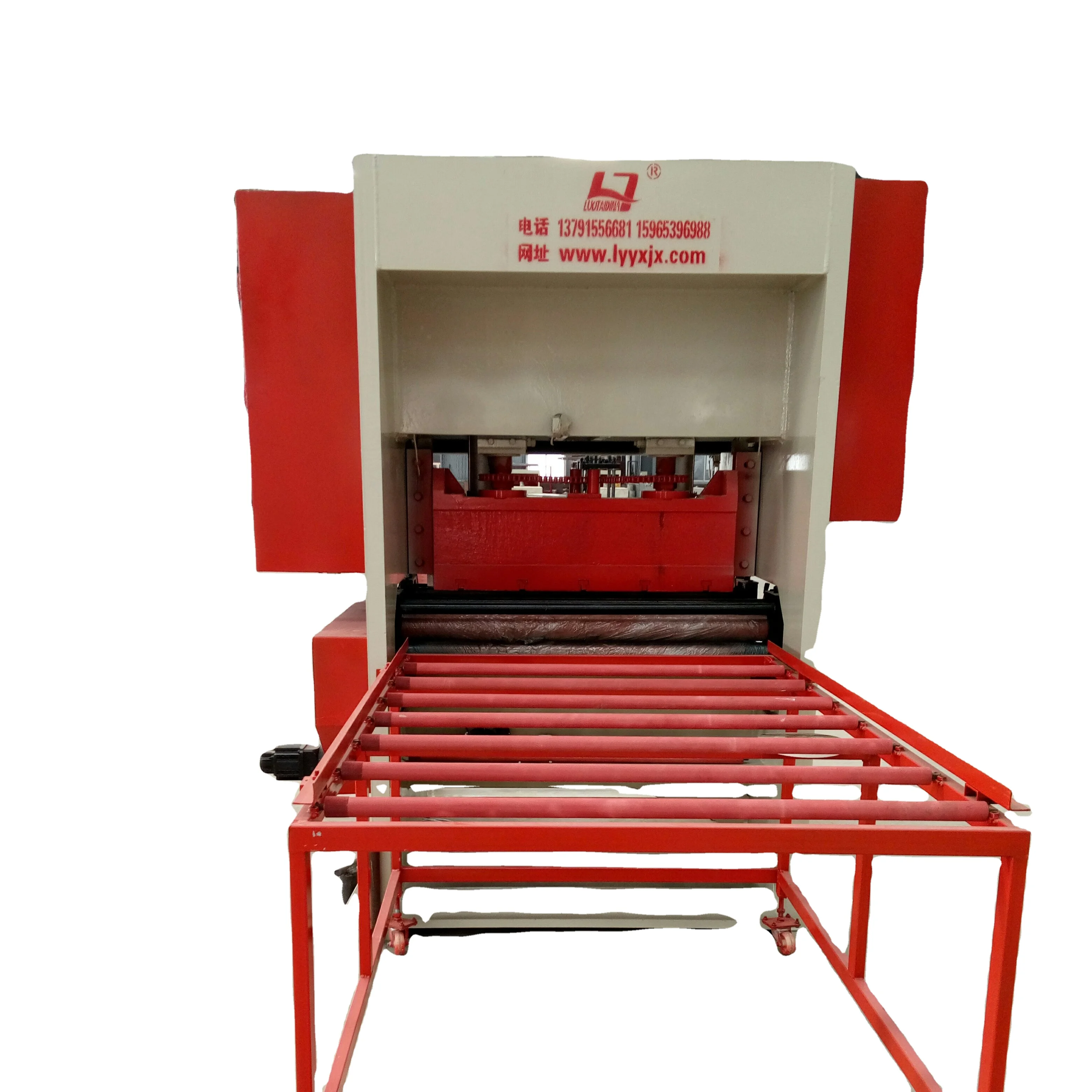 Fully automatic gypsum board punching machine.Plasterboard drillingGypsum ceiling board drilling machine