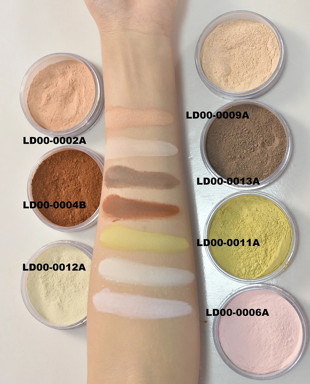 AKIACO oem translucent finishing makeup illuminating setting loose powder