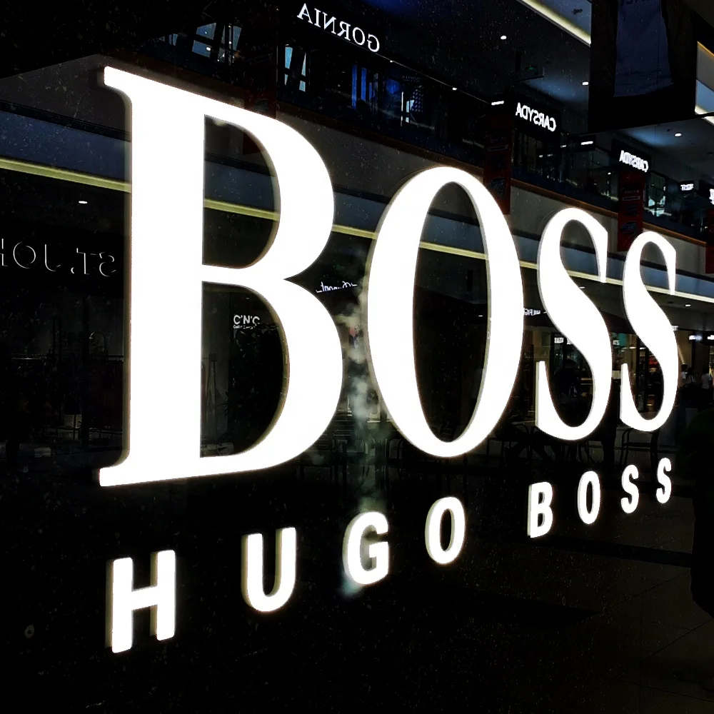 Custom Made Stores Hotels Shops Advertising Displays Front lit Signage 3D Illuminated LED Channel Letter Signs