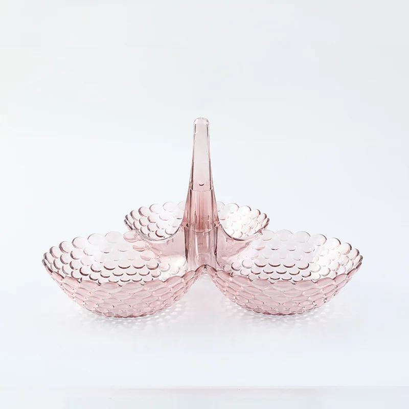 European-style creative multi-layer stackable candy tray snack storage household dried fruit tray