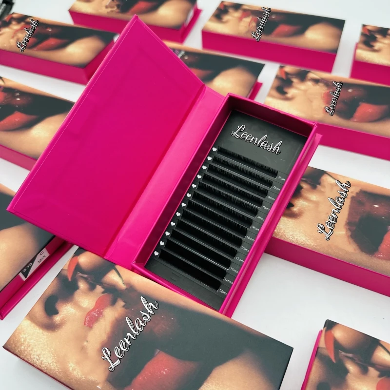 Eyelash Extension Supplies Trays Cashmere Matte Black individual lash extensions volume eyelash extension