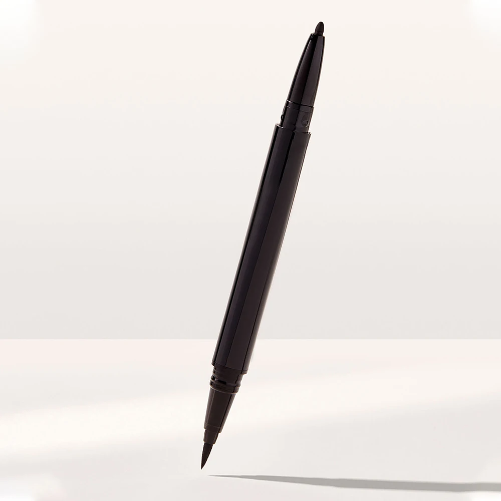 OEM Vegan double take jel liquid eyeliner Custom Logo Black Long Wear Waterproof Vegan Eyeliner Pen Eye Liner Pencil