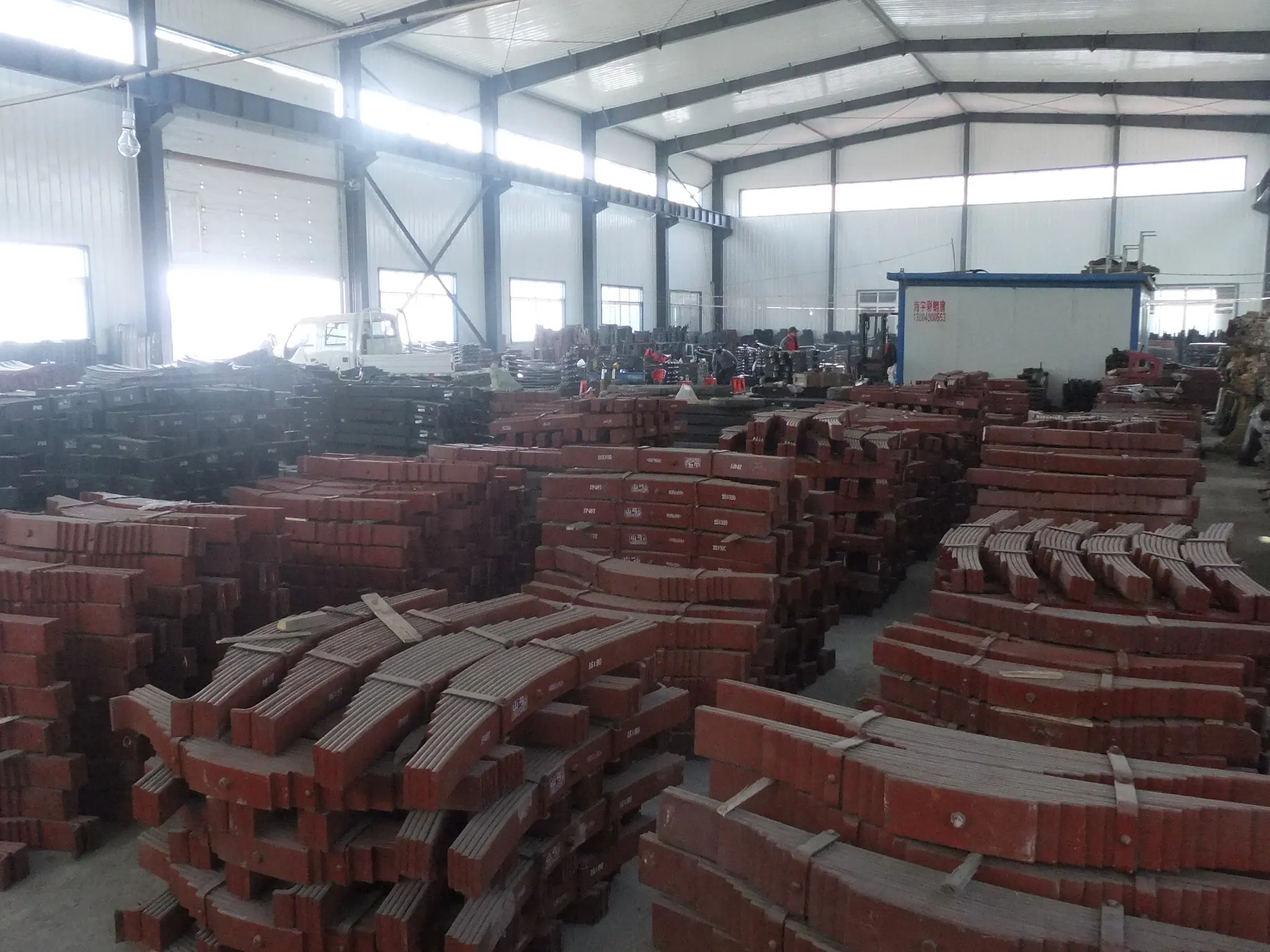 automobile machinery F11 ZK6116D bus 2902-00353 front 1st leaf spring