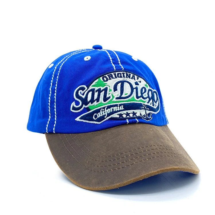 Бейсболка унисекс с вышивкой и изогнутым козырьком из искусственной кожи