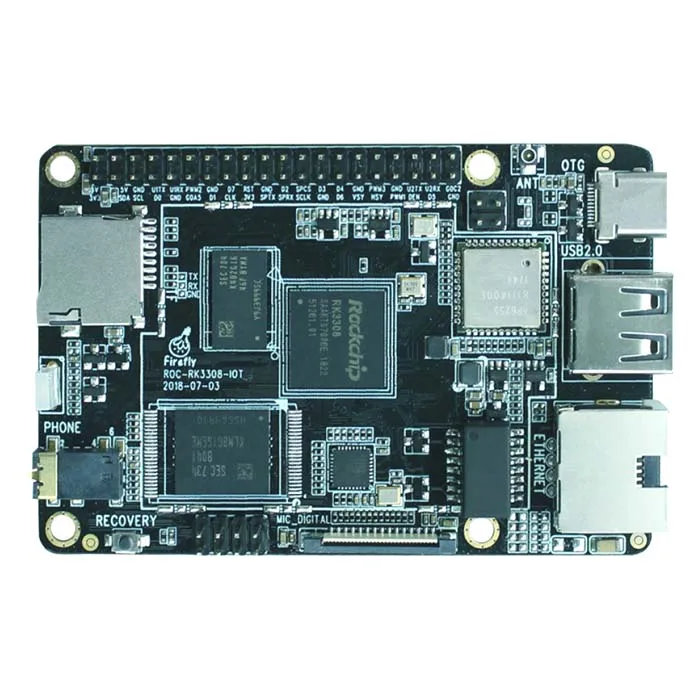 Rockchip RK3399, материнская плата, печатная плата