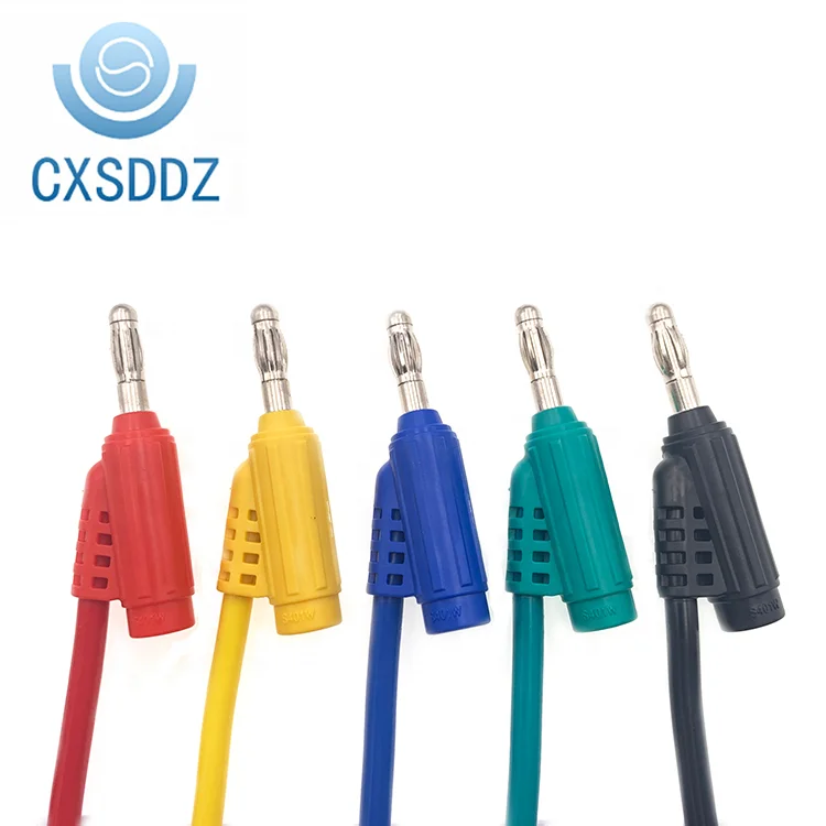 
CXSDDZ-S401W 4mm stackable banana plug test leads 