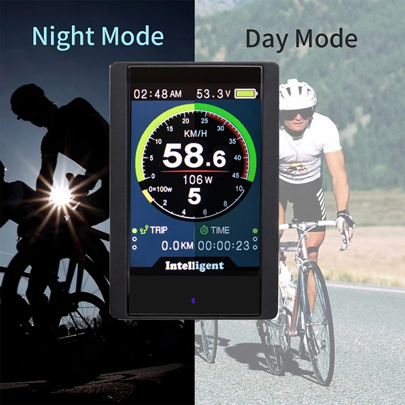 E-bike Indicator P850C 850C Full Color LCD Display  Bafang Mid Crank Motor 36V 48V 52V 60V ebike conversion kit