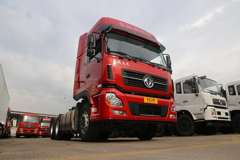 Dongfeng chassis with cabin semi trailer 6x4 tractor truck head for sale