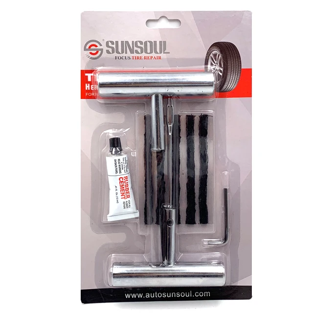 TRT007B Kit Tyre Tool Set Car Wheel Repair Equipment