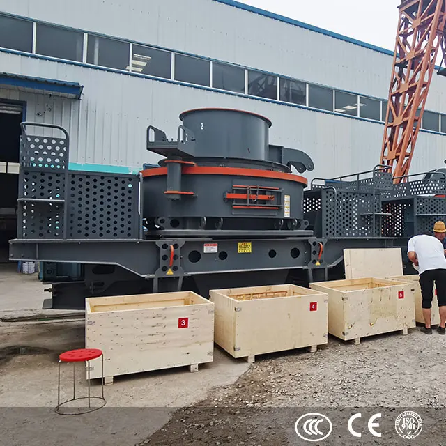 Small quartz vsi vertical shaft impact crusher rock crusher sand make machine from stone
