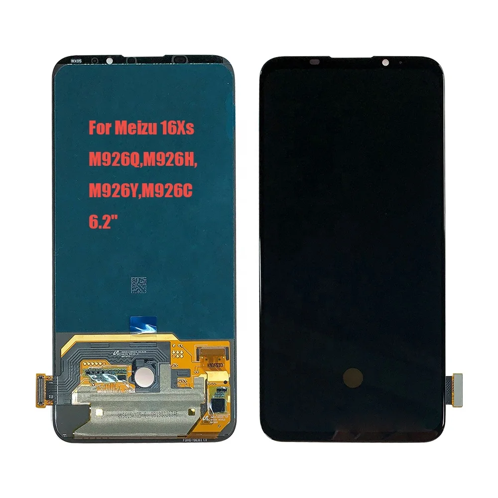 ЖК-дисплей для Meizu 16Xs 16 XS M926Q M926H M926Y M926C дисплей для MEIZU 16XS сменный сенсорный экран дигитайзер в сборе с рамкой