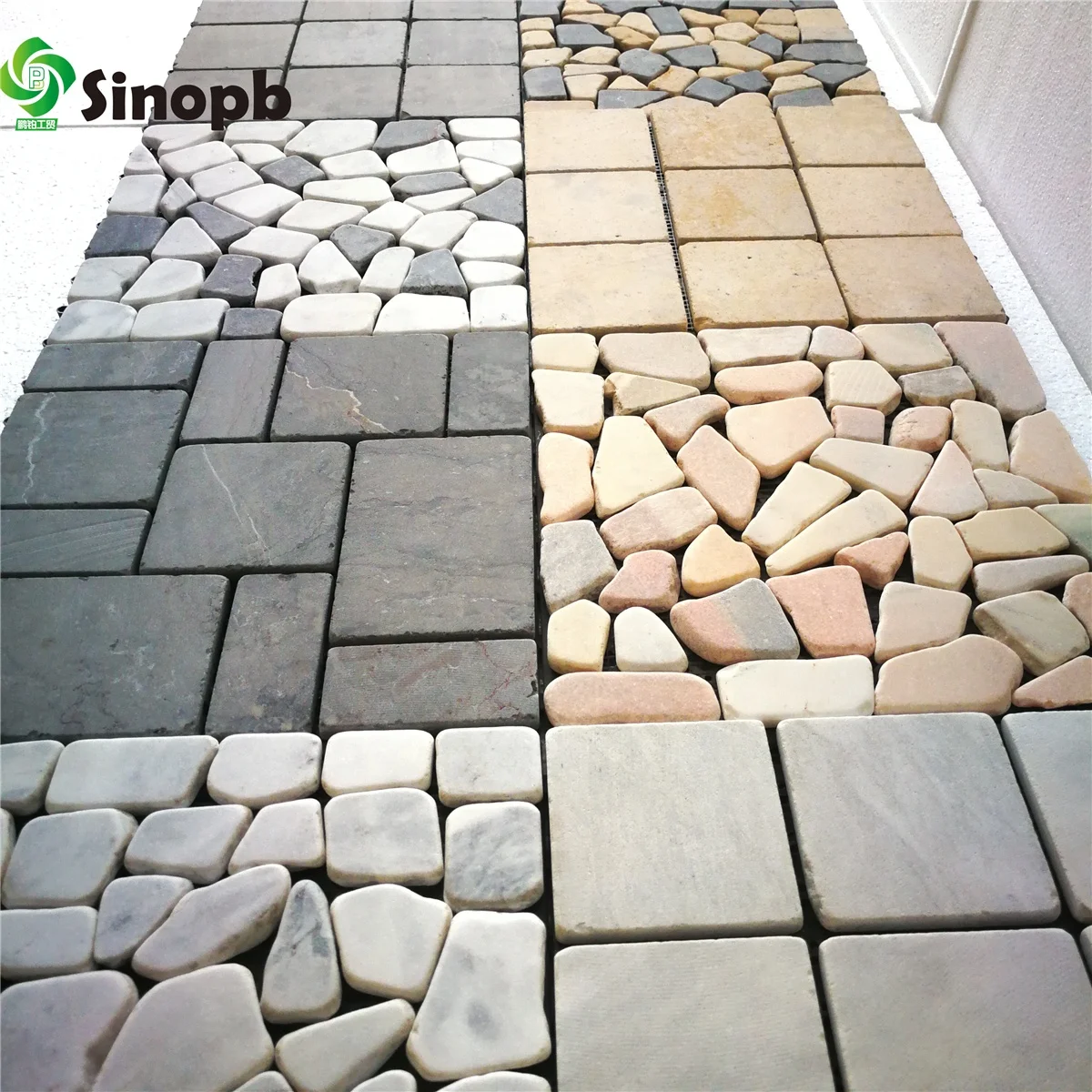 PBST-010 DIY Stone DIY Decking Tile Stone floor tile Mosaic tile