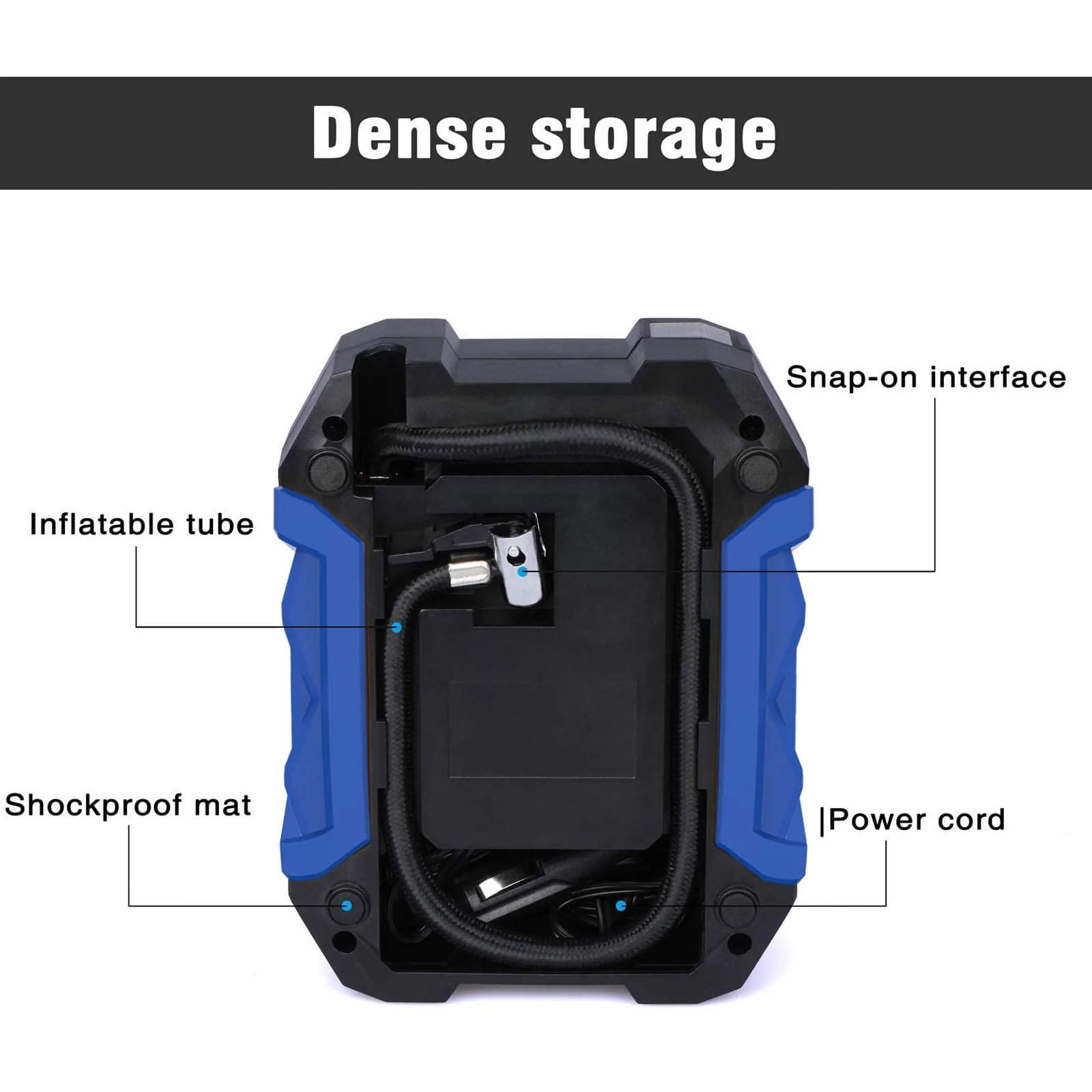 Digital Display 150PSI Tire Inflator Portable Air Pump for Car Motorcycle Bike Automatic Air Compressor