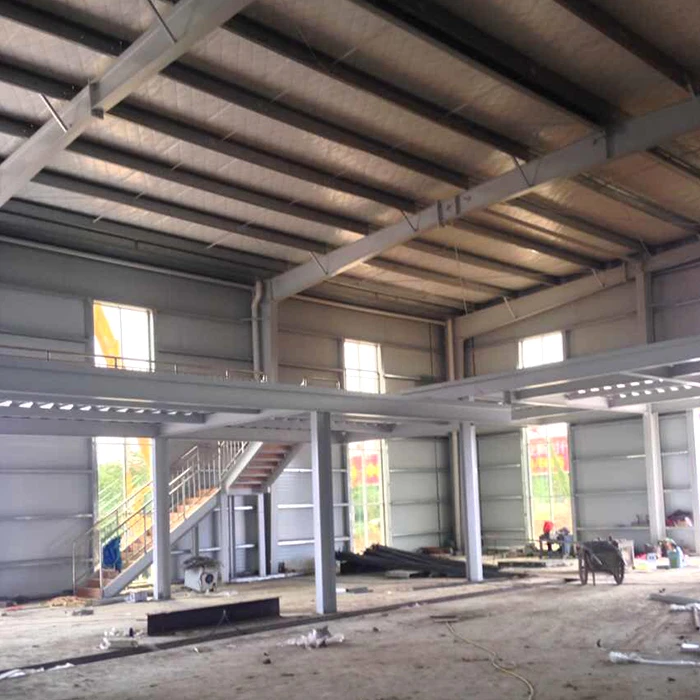 China Manufacturer Warehouse Structure, Wind-resistant Large-span Steel Structure Warehouse