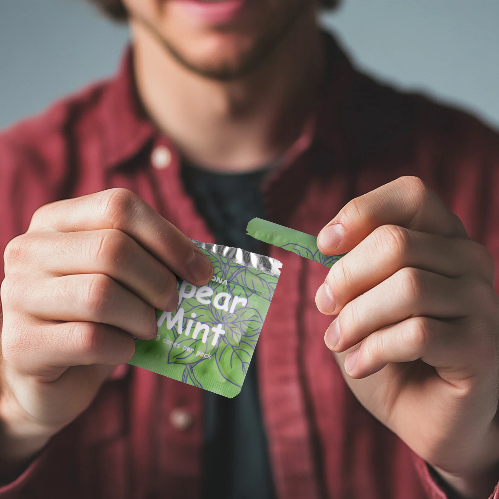 Nasal Aromatherapy Essential Oil Inhaler, Quit Smoking Inhaler Stick, Wooden Personal Diffuser for Essential Oils