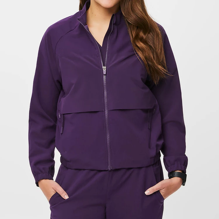 Wholesale Nursing Scrubs Uniforms Sets Fit Jogger Hospital Uniforms Female V-neck T Jogger Scrubs With Logo