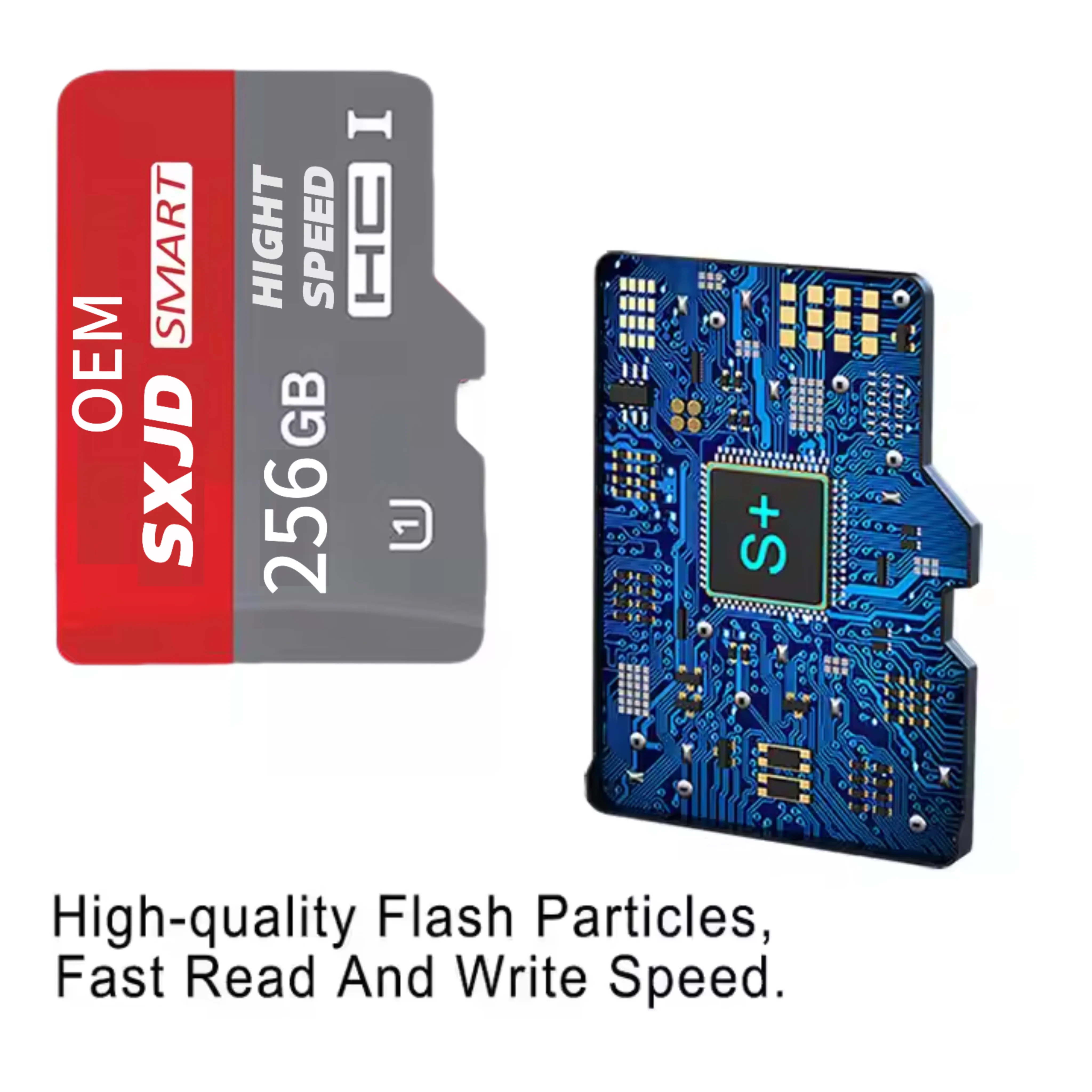 China Factory Wholesale 1Gb TF 64gb Memory 1G Memory Cards Micro SD Card Ultra Memory SD TF Card With Adapter For All Cellphones