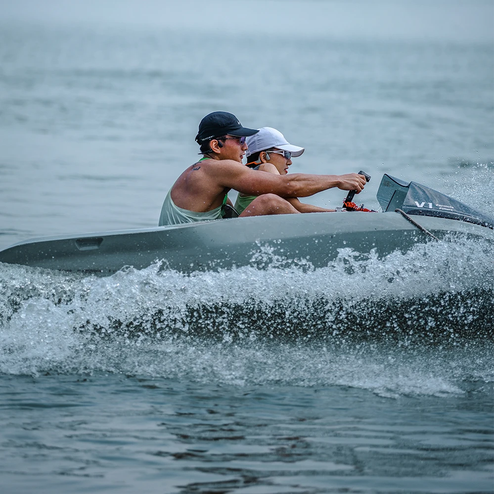 EWAVE China Manufacture F1 On Water CE E Jet Ski El Sit Ship Pedal Small Rowing Electric Hydrofoil Boat For Sale