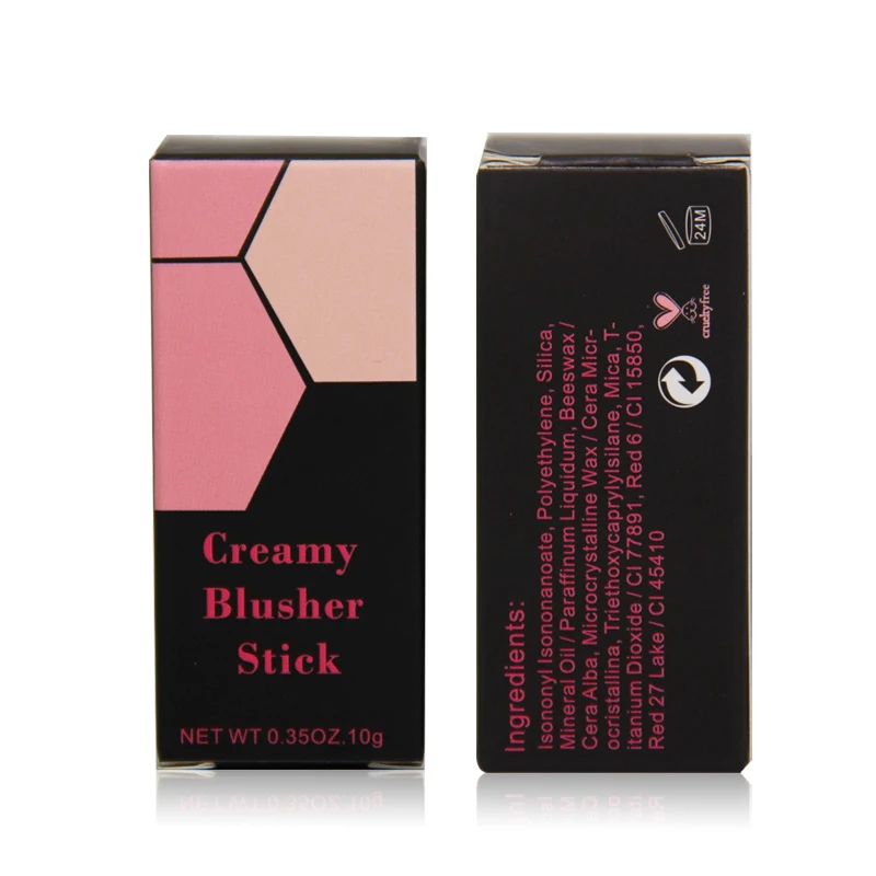 
private label Blush Stick lipstick eyeshadow Multi-Function Face Makeup Shimmer Cream Cheek Blusher Cosmetics 